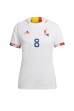 Belgia Youri Tielemans #8 Fotballdrakt Borte Klær Dame VM 2022 Korte ermer